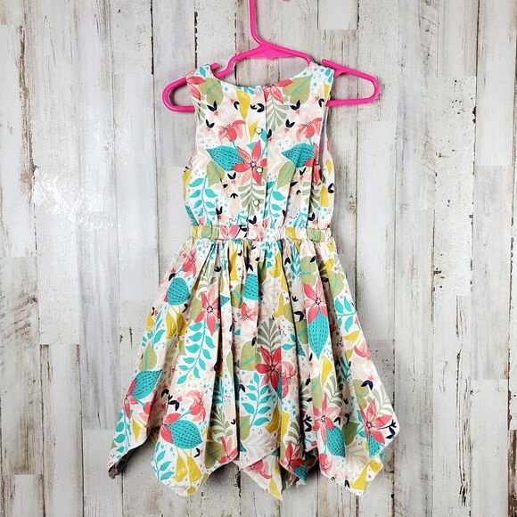 Tommy Bahama Tropical Floral Summer Dress 2T - Picture 2 of 11